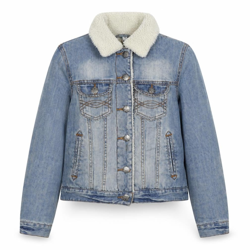 Womens UK Size 10 Denim & Co. Blue Jacket