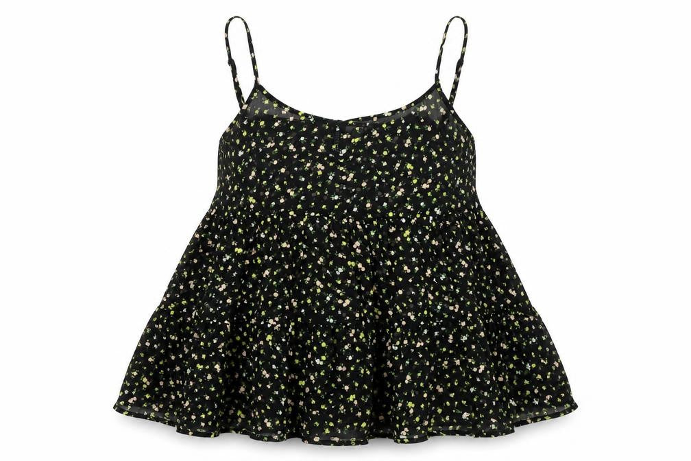 Womens UK Size 8 Divided by H&M Black Camisole Tank