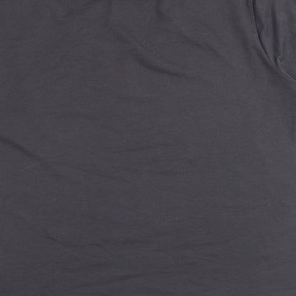 Womens UK Size 14 Alexara Grey Basic T-Shirt