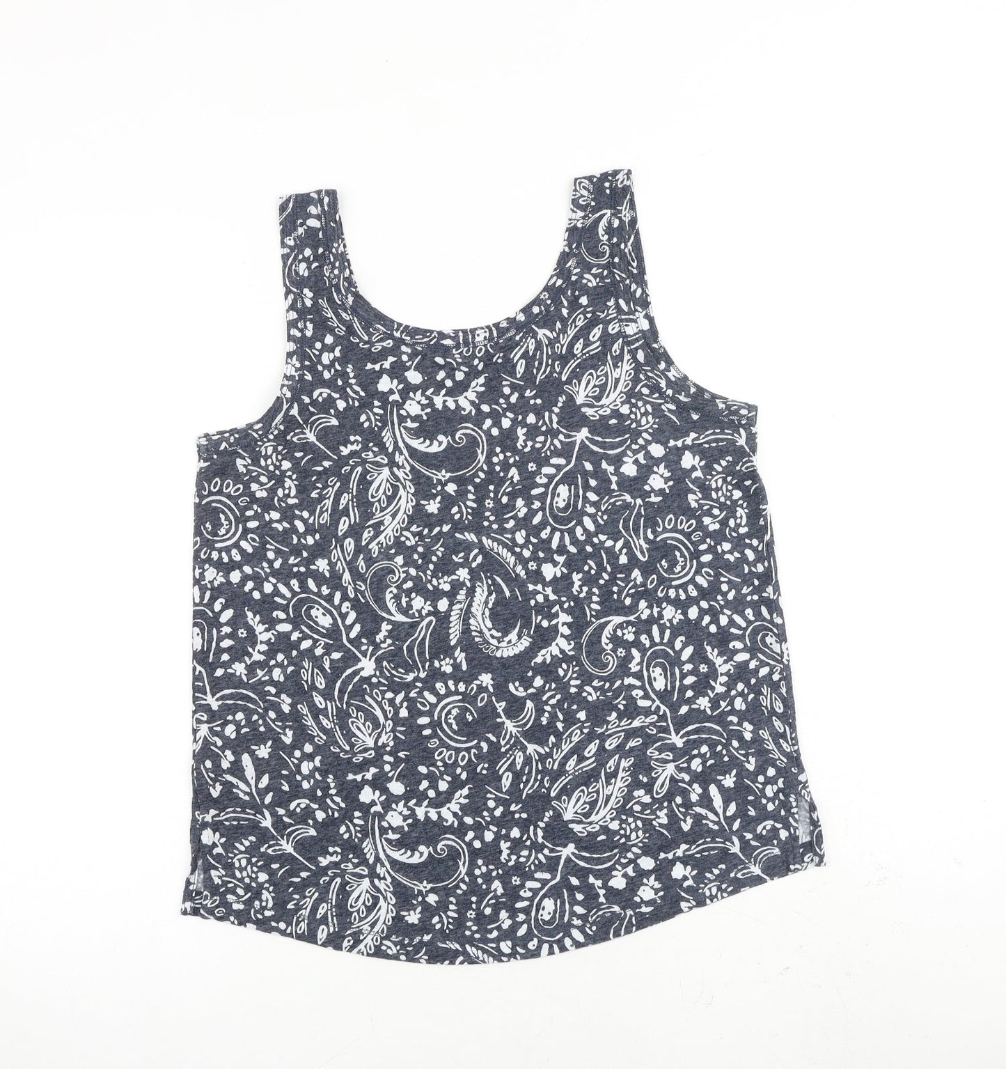Womens UK Size 10 Marks and Spencer Grey Basic Tank