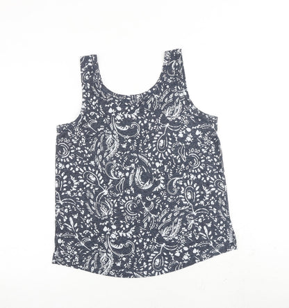 Womens UK Size 10 Marks and Spencer Grey Basic Tank