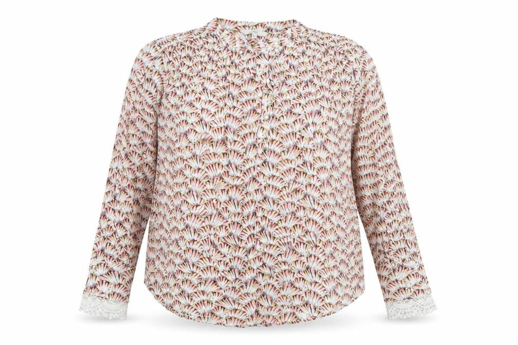 Womens UK Size 14 NEXT Multicoloured Basic Blouse