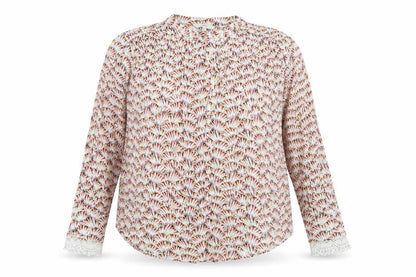 Womens UK Size 14 NEXT Multicoloured Basic Blouse