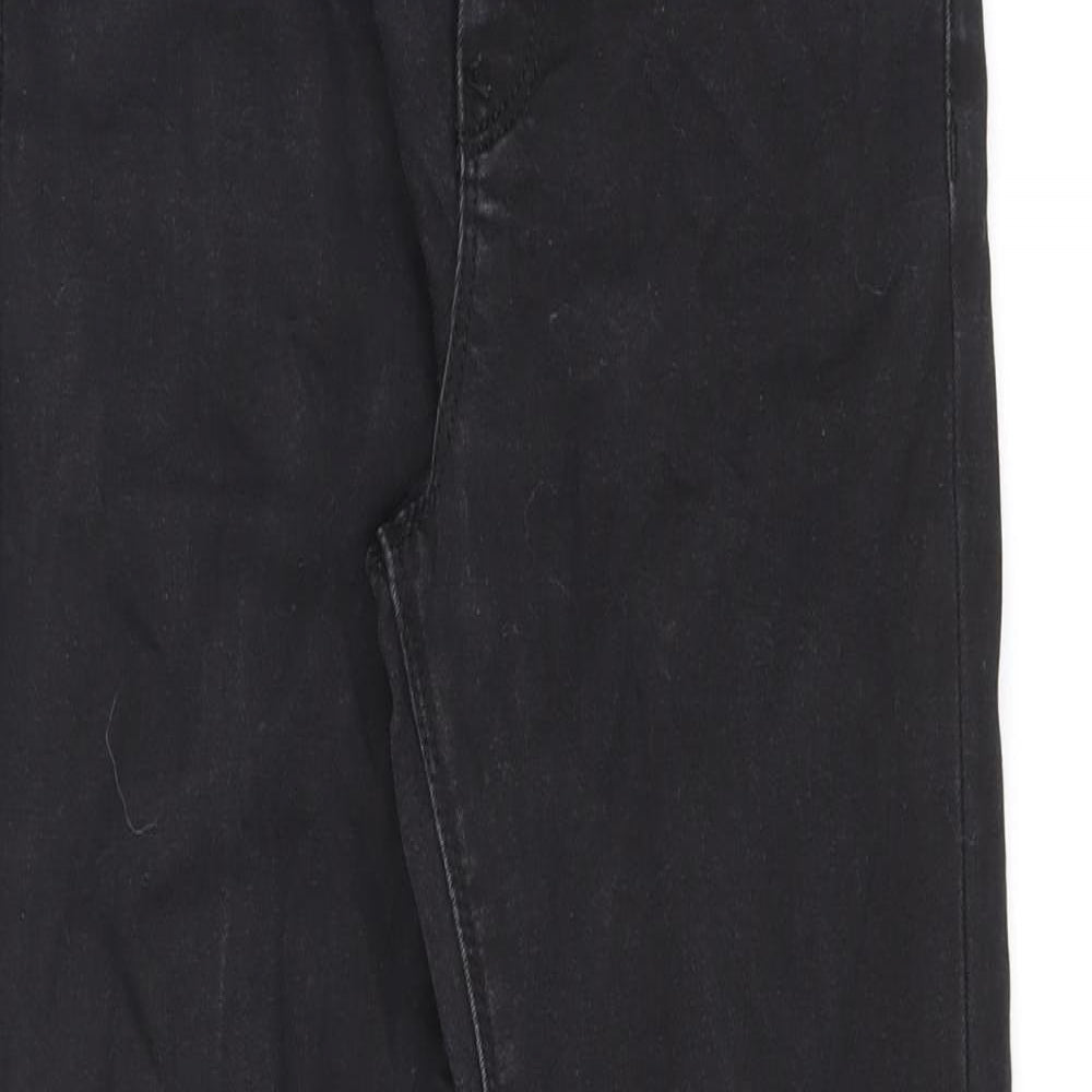 ASOS Womens Black Cotton Skinny Jeans Size 26 in L32 in Regular Zip