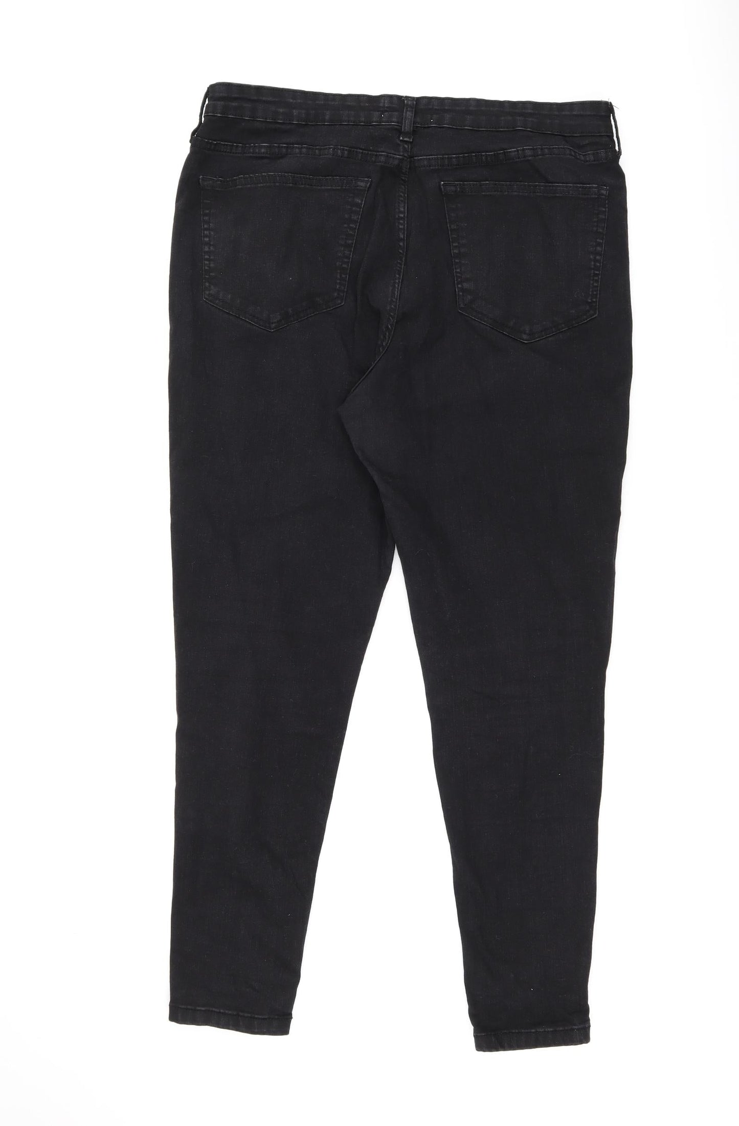 Do Not Think Twice Womens Black Cotton Jegging Jeans Size 35 in L27 in Regular