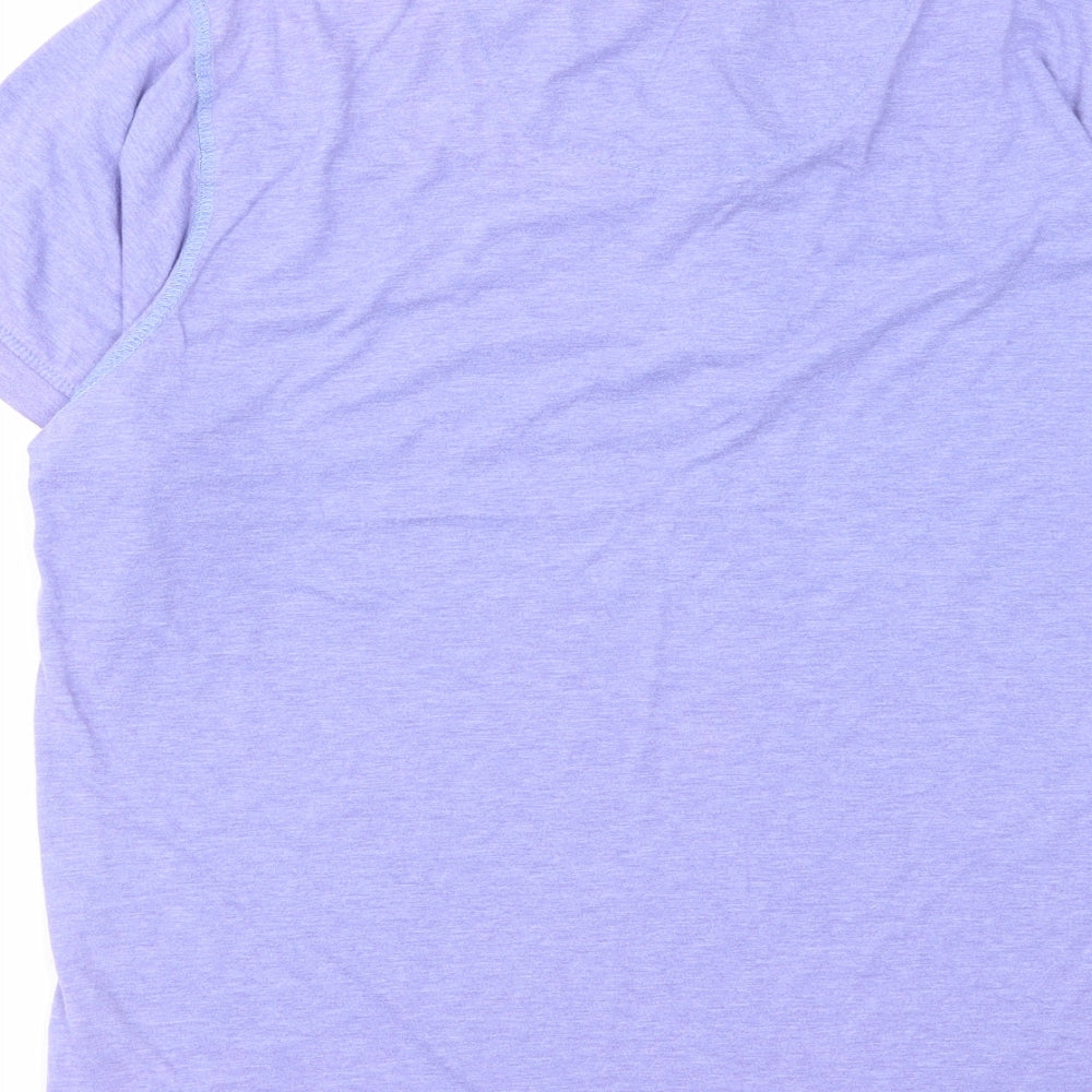 Mens UK Size L Brave Soul Purple  T-Shirt
