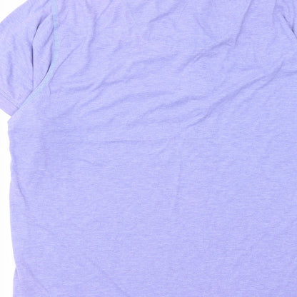Mens UK Size L Brave Soul Purple  T-Shirt