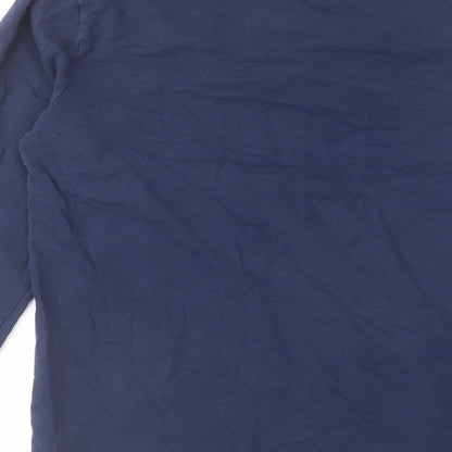 Mens UK Size S NEXT Blue Pullover Sweatshirt