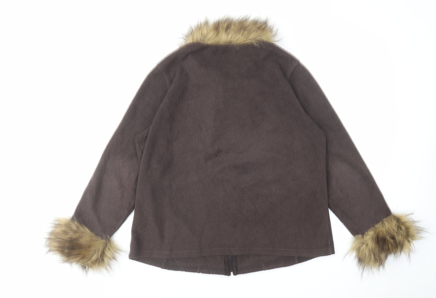 Womens UK Size L Bonmarché Brown Jacket