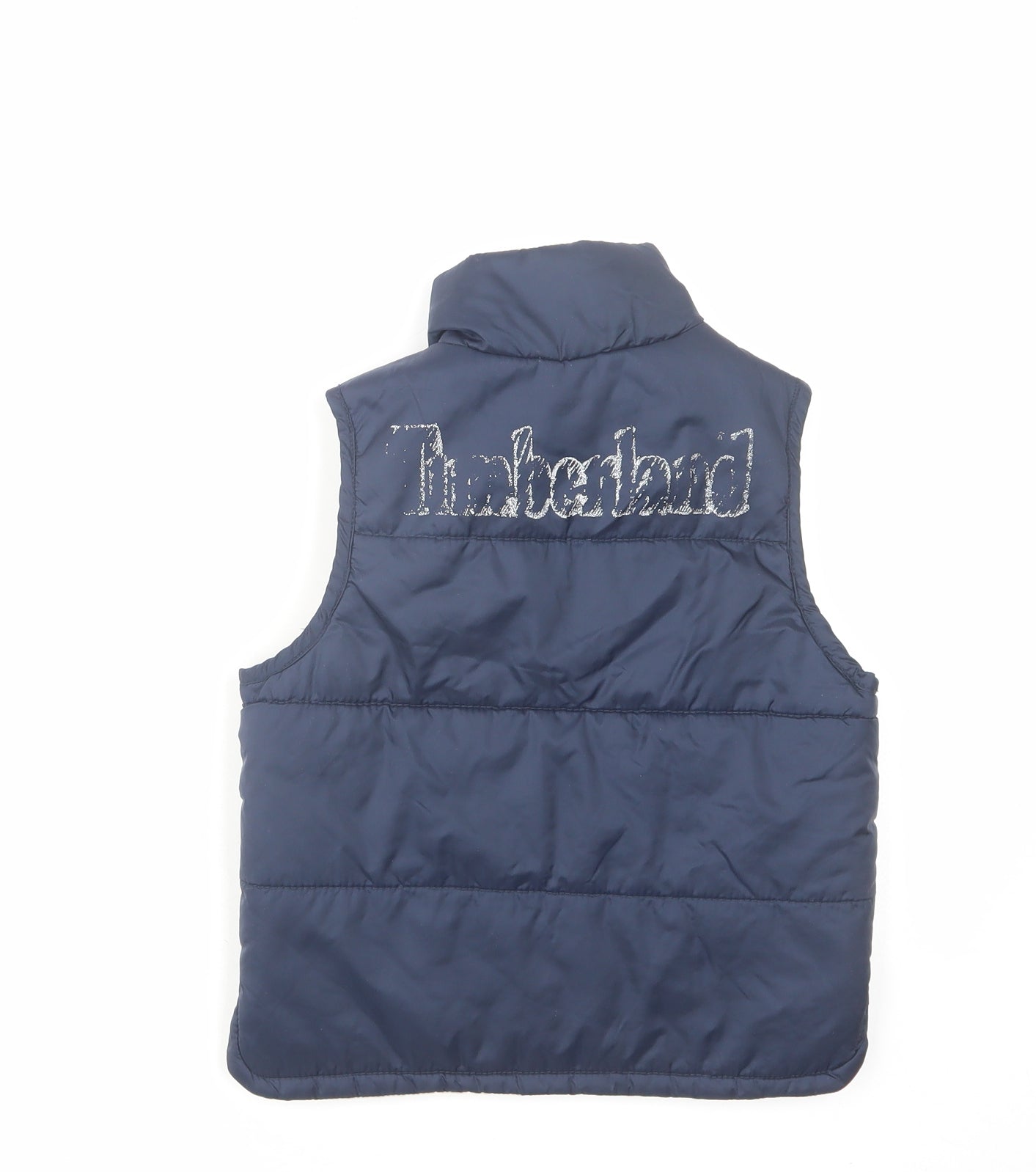 Timberland Boys Blue Gilet Jacket Size 3 Years Zip
