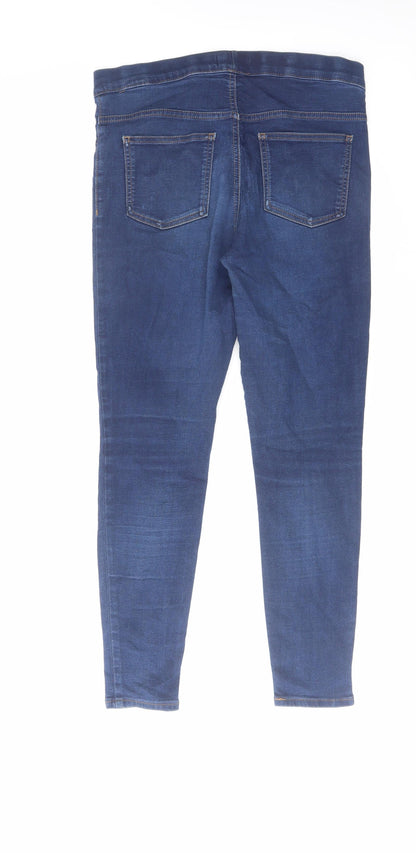 Womens UK Size 30 in Marks and Spencer Regular Fit Jegging Blue Jeans