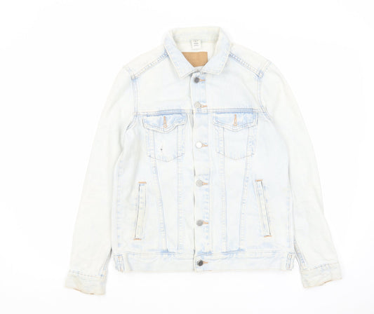 Womens UK Size 8 H&M Blue Jacket