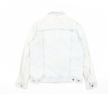 Womens UK Size 8 H&M Blue Jacket