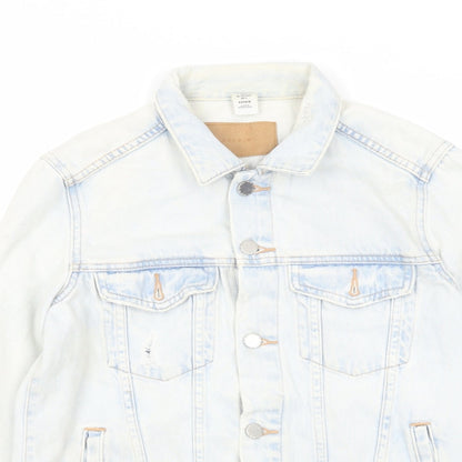 Womens UK Size 8 H&M Blue Jacket