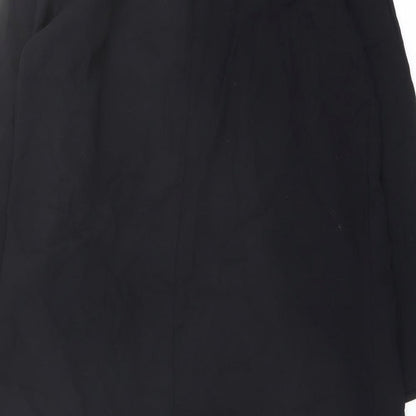 Womens UK Size 10 ASOS Black Overcoat