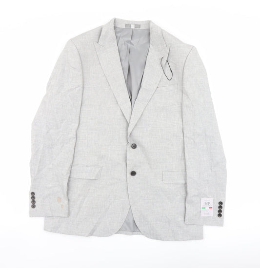 Mens UK Size 42 Marks and Spencer Regular Grey Suit Jacket