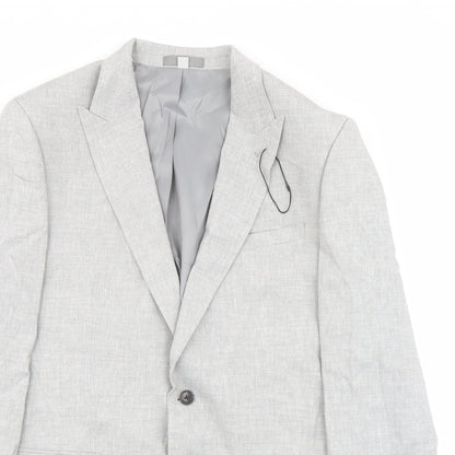 Mens UK Size 42 Marks and Spencer Regular Grey Suit Jacket