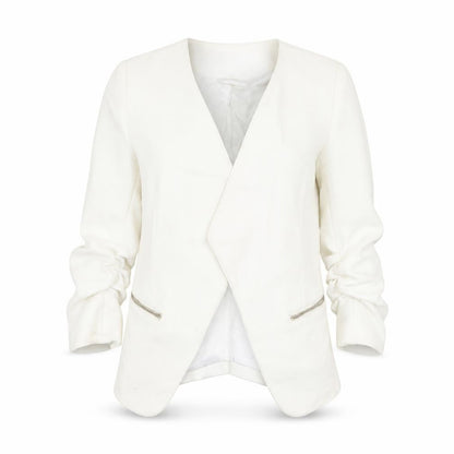 Womens UK Size 8 H&M Ivory Jacket