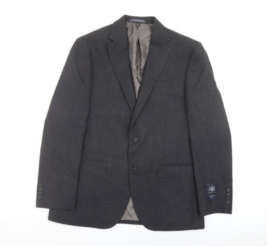 Mens UK Size 40 Marks and Spencer Regular Grey Suit Jacket