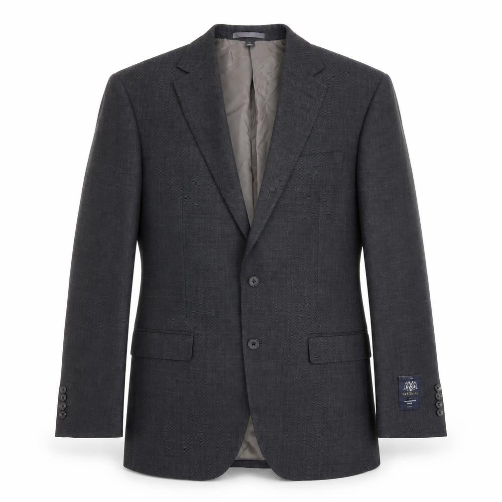 Mens UK Size 40 Marks and Spencer Regular Grey Suit Jacket