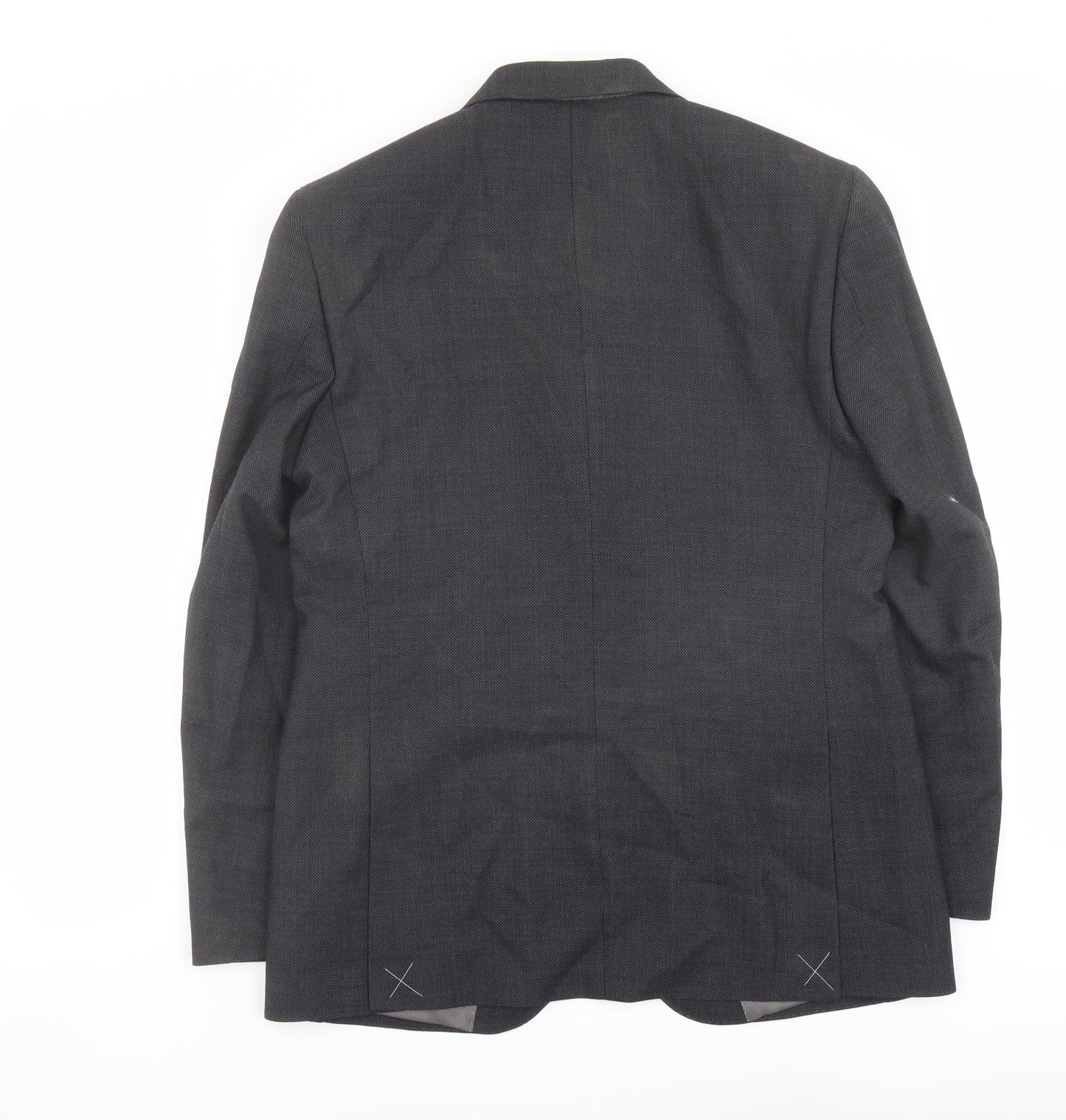 Mens UK Size 40 Marks and Spencer Regular Grey Suit Jacket