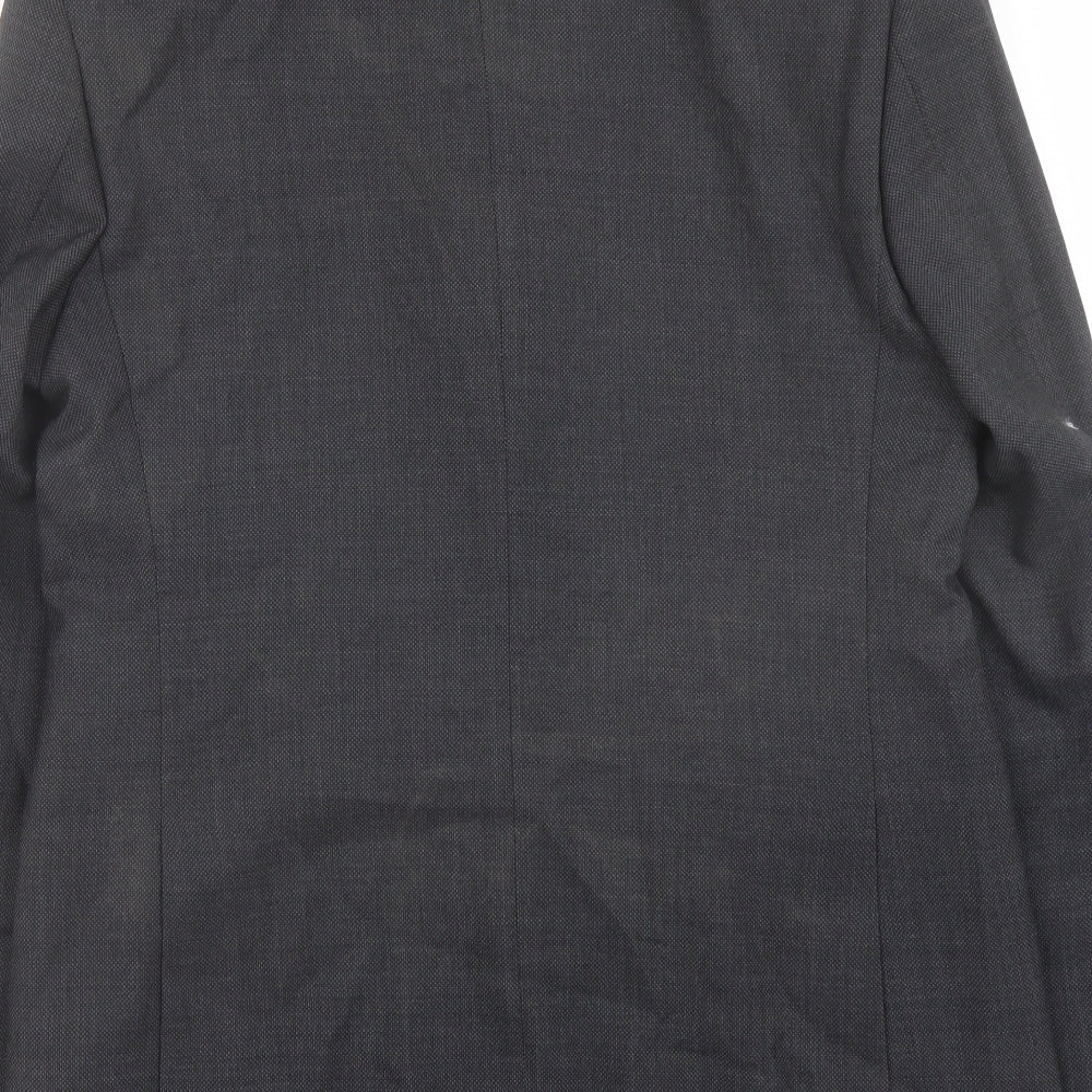 Mens UK Size 40 Marks and Spencer Regular Grey Suit Jacket