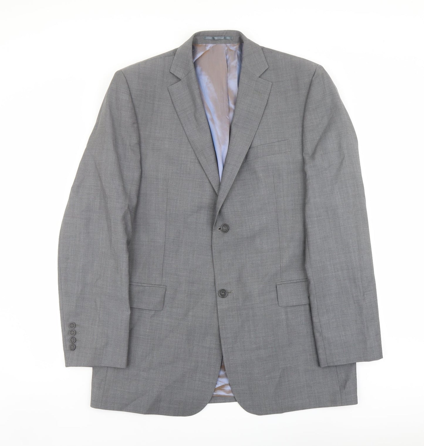 Mens UK Size 42 Linea Regular Grey Suit Jacket