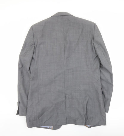 Mens UK Size 42 Linea Regular Grey Suit Jacket