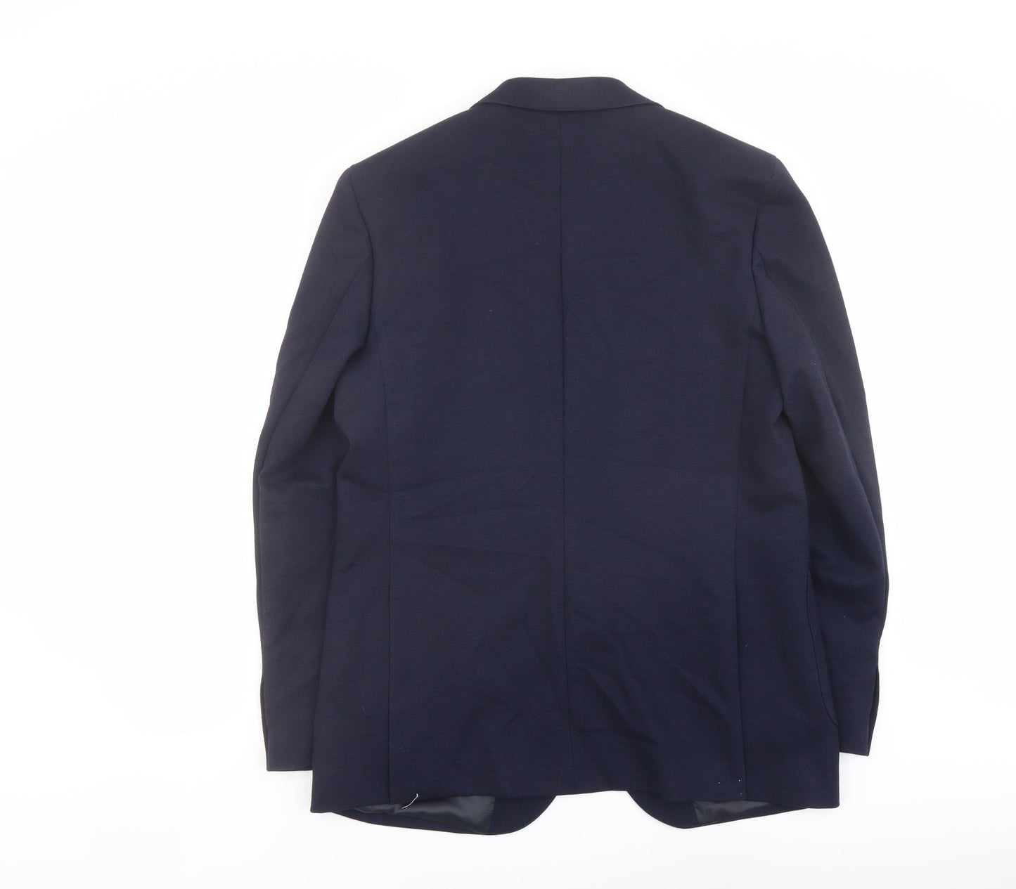 Mens UK Size 42 Marks and Spencer Regular Blue Suit Jacket