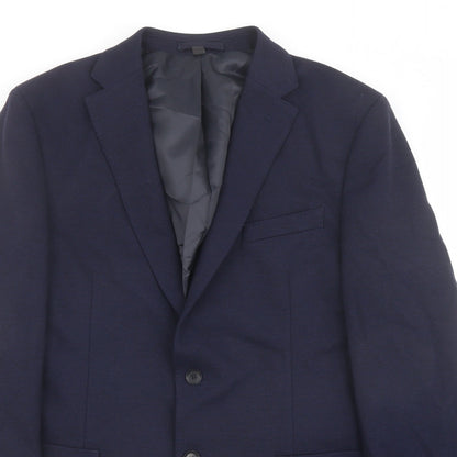 Mens UK Size 42 Marks and Spencer Regular Blue Suit Jacket