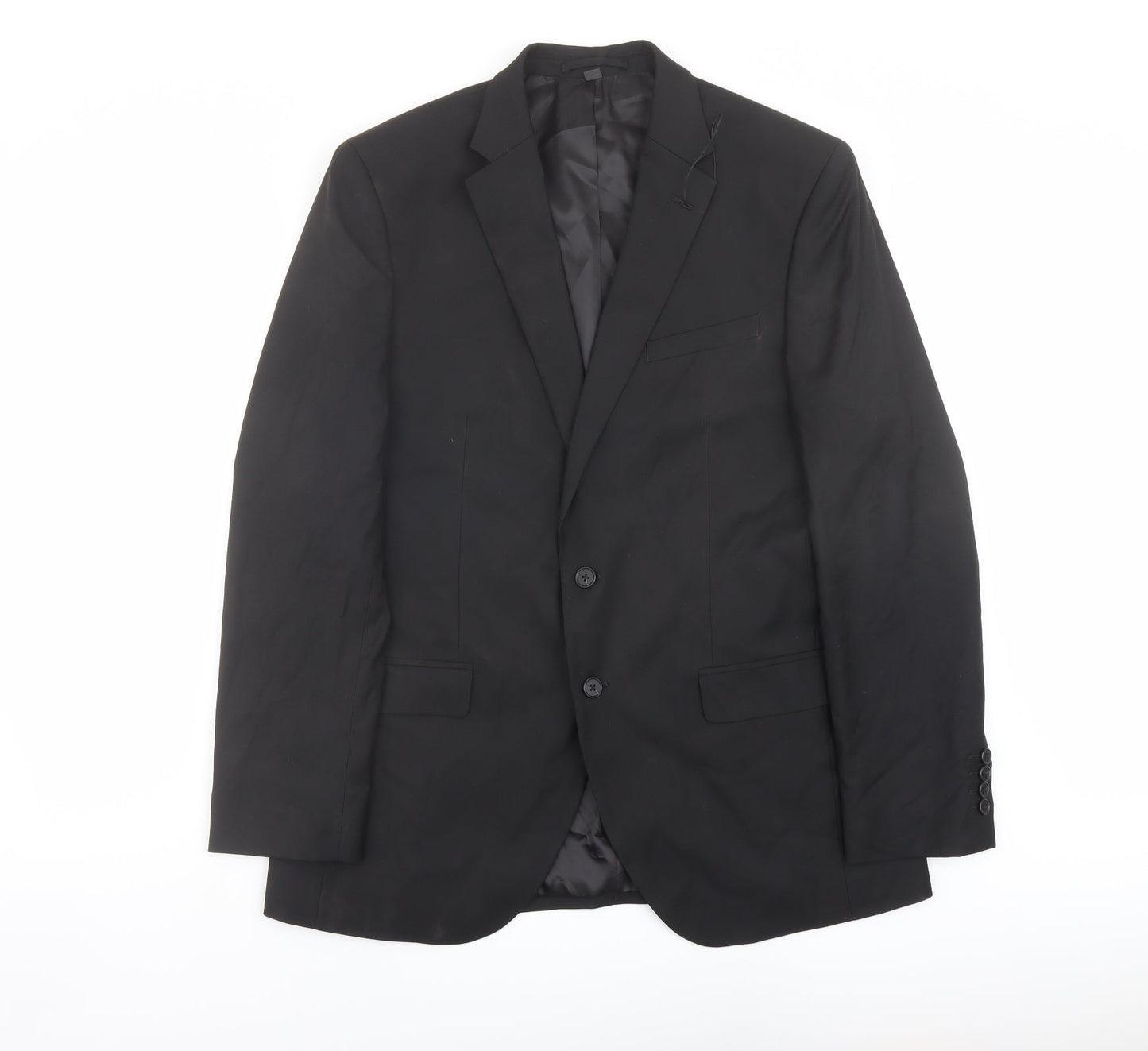 Mens UK Size 42 Marks and Spencer Regular Black Suit Jacket