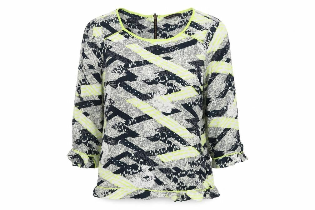 Womens UK Size 10 Marks and Spencer Multicoloured Basic Blouse