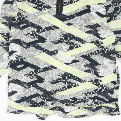 Womens UK Size 10 Marks and Spencer Multicoloured Basic Blouse
