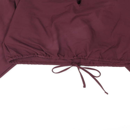 Womens UK Size L Zara Purple Cropped Blouse