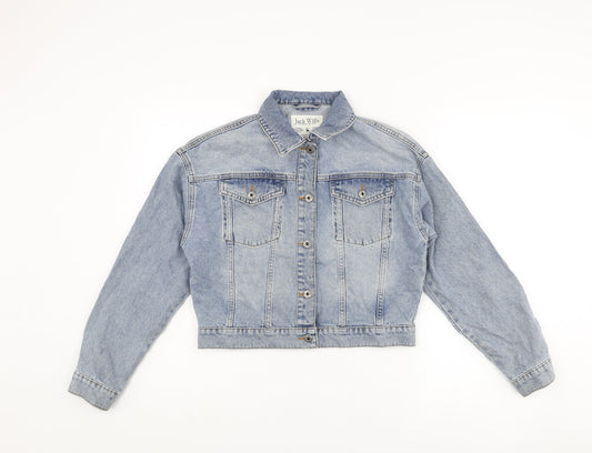 Womens UK Size 6 Jack Wills Blue Jacket