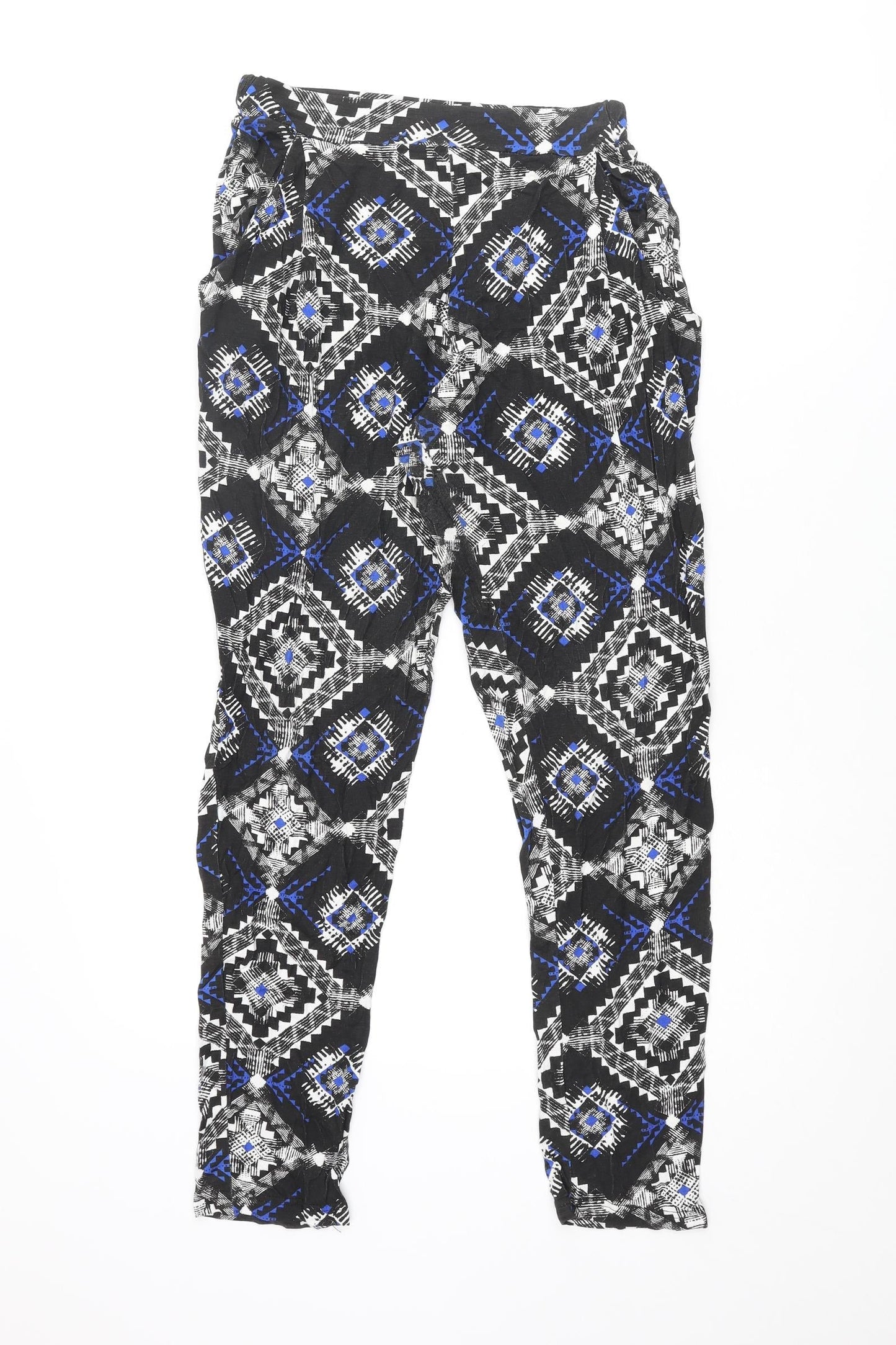 Womens UK Size 10 Miss Selfridge Regular Fit  Multicoloured Trousers