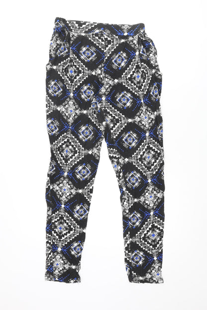 Womens UK Size 10 Miss Selfridge Regular Fit  Multicoloured Trousers