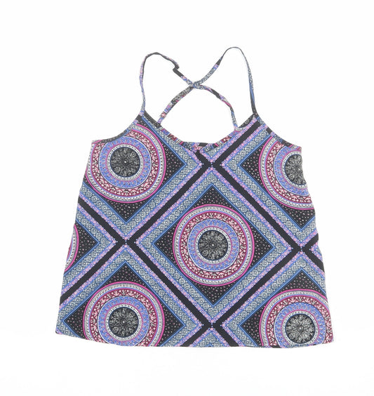 Womens UK Size S Hollister Multicoloured Camisole Blouse