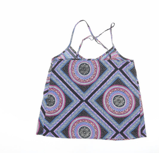 Womens UK Size S Hollister Multicoloured Camisole Blouse