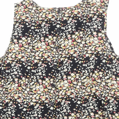 Womens UK Size M Brave Soul Multicoloured Basic Tank