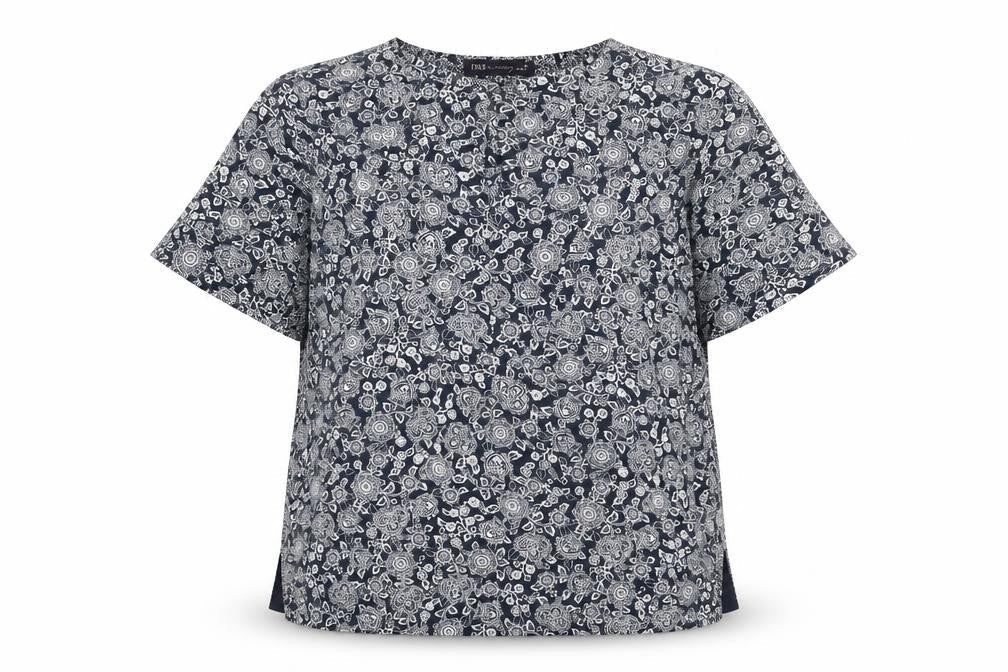 Womens UK Size 14 Marks and Spencer Blue Basic Blouse