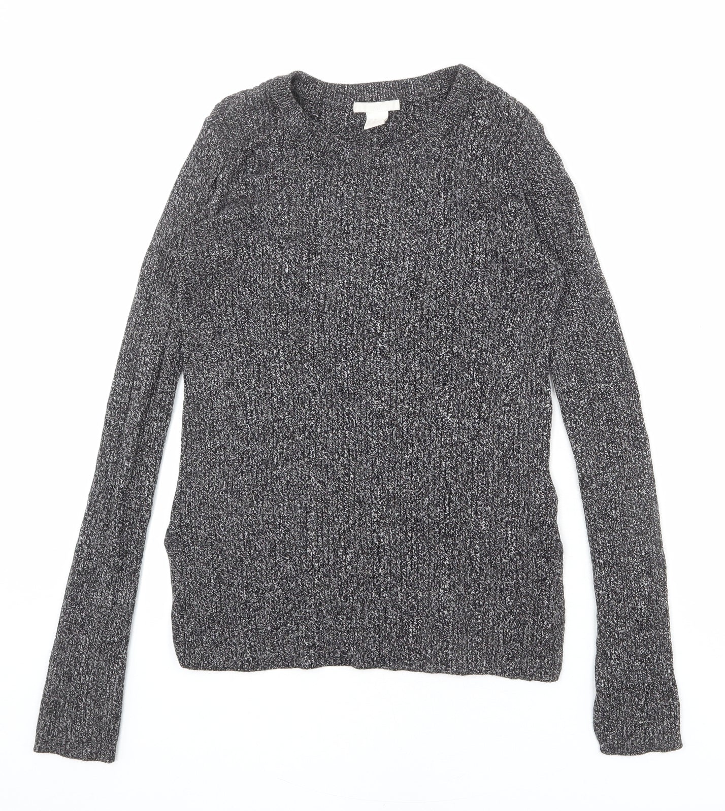 Womens UK Size XS H&M Grey Pullover Jumper