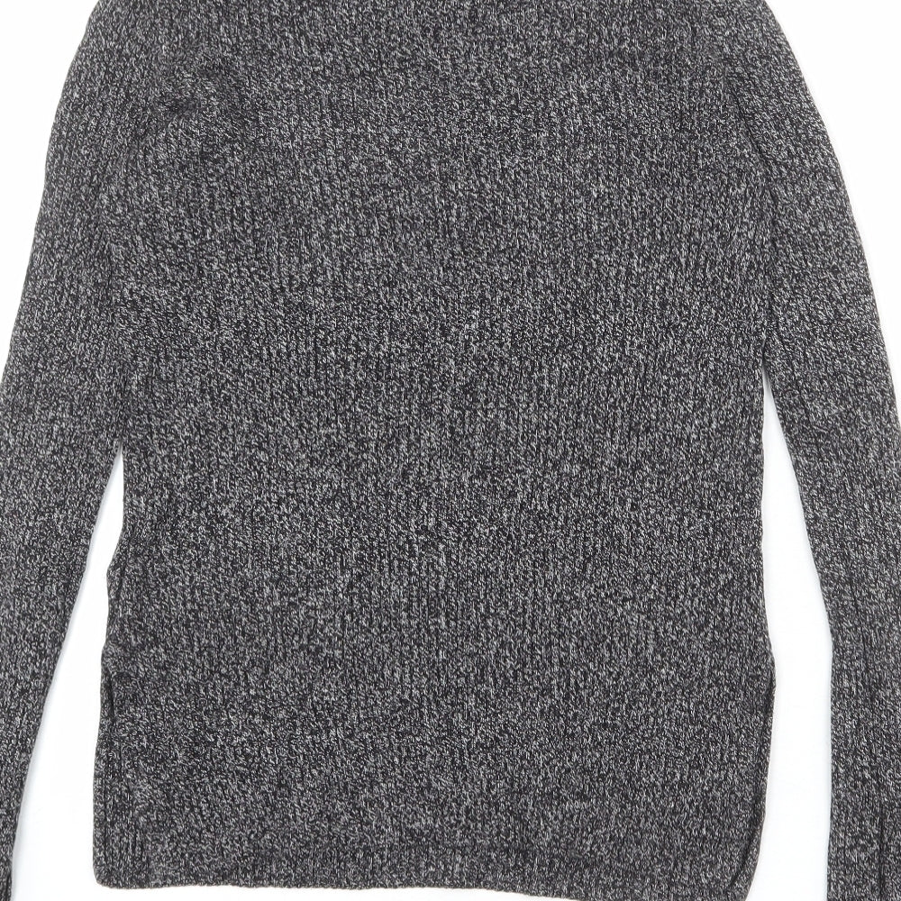 Womens UK Size XS H&M Grey Pullover Jumper