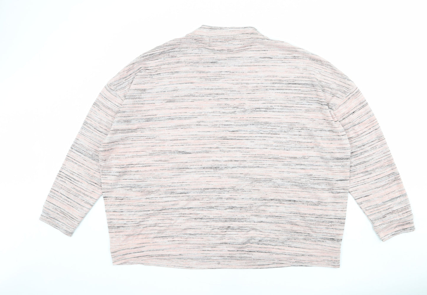 Womens UK Size 24 Marks and Spencer Pink Pullover Jumper