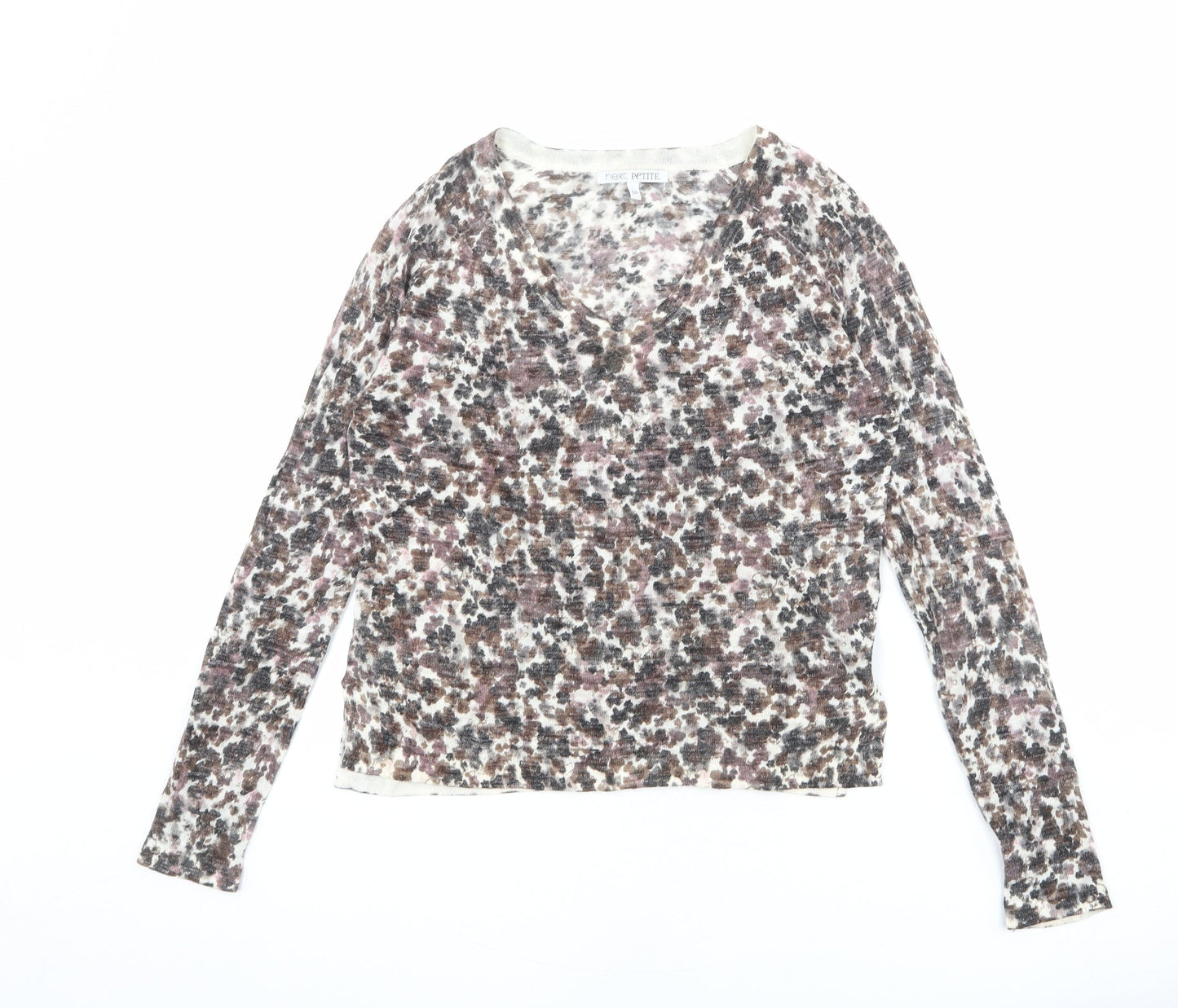 Womens UK Size 6 NEXT Multicoloured Pullover Jumper