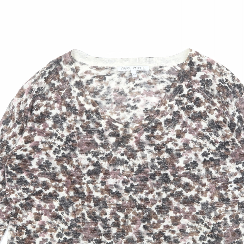 Womens UK Size 6 NEXT Multicoloured Pullover Jumper
