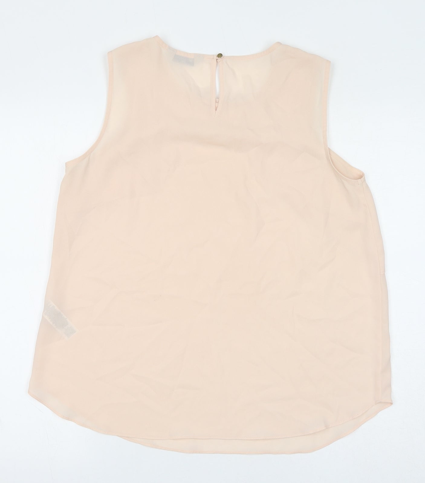 Womens UK Size 14 Marks and Spencer Pink Basic Tank