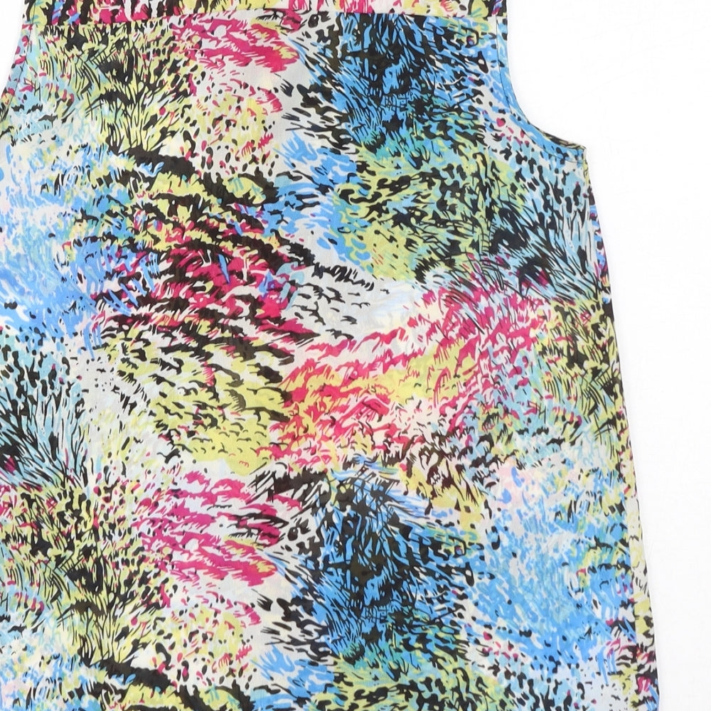 Womens UK Size 8 Therapy Multicoloured Basic Button-Up