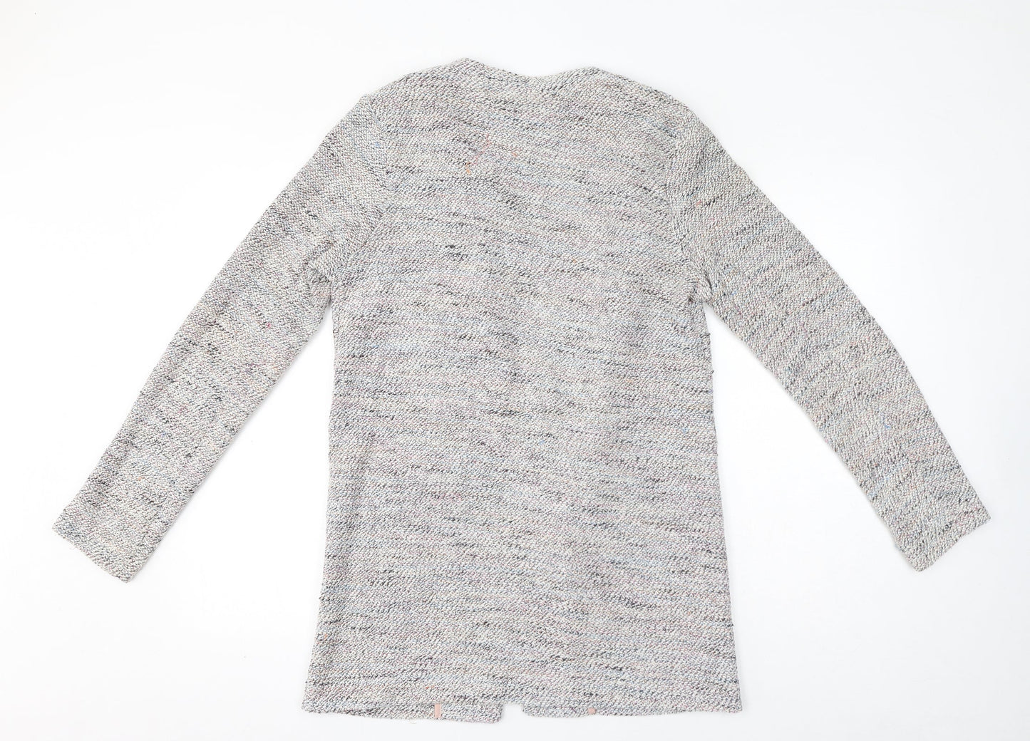 Womens UK Size 10 New Look Grey Cardigan Jumper