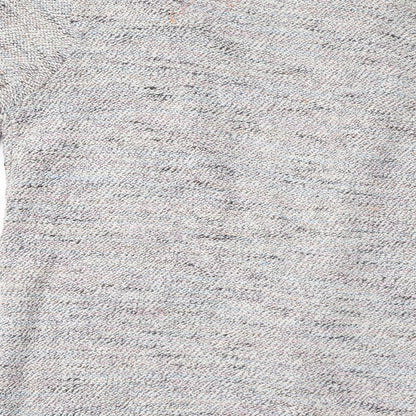 Womens UK Size 10 New Look Grey Cardigan Jumper